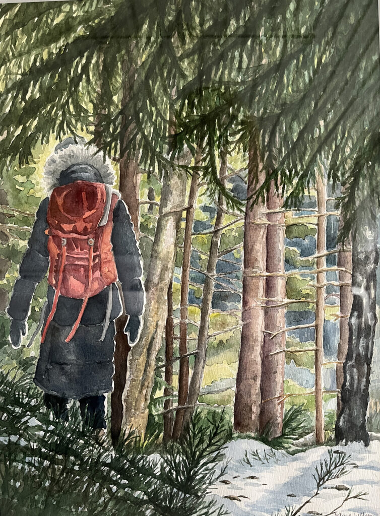 Flickan i skogen