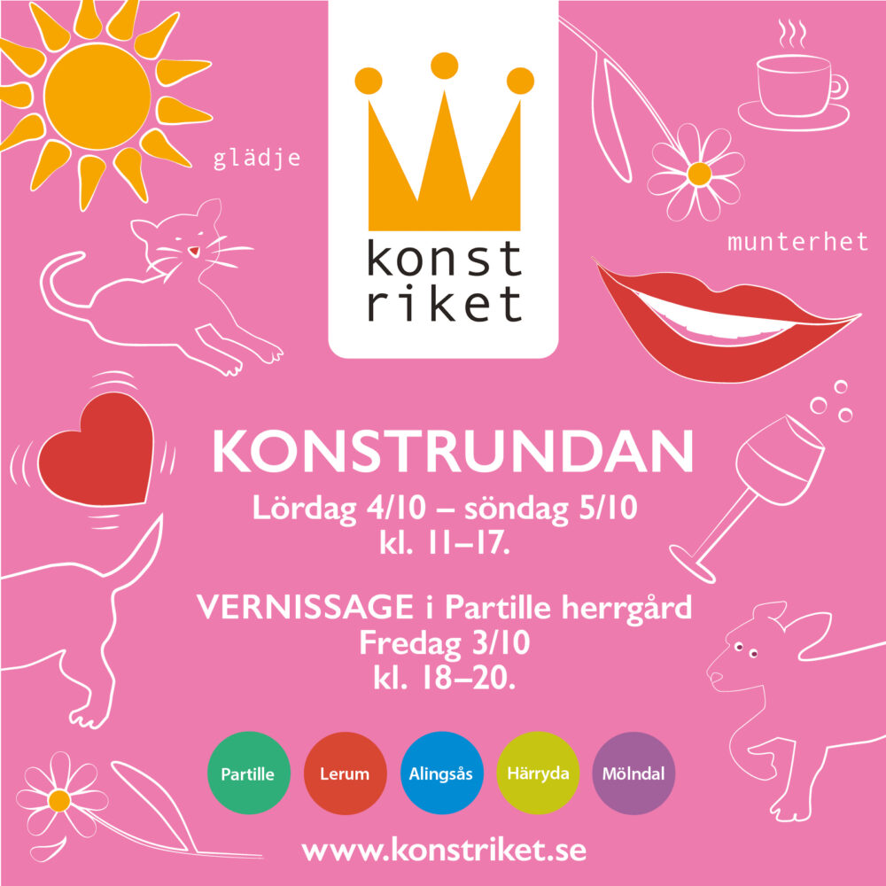 Konstrikets konstrunda 2025 – en helg fylld av konst och glädje